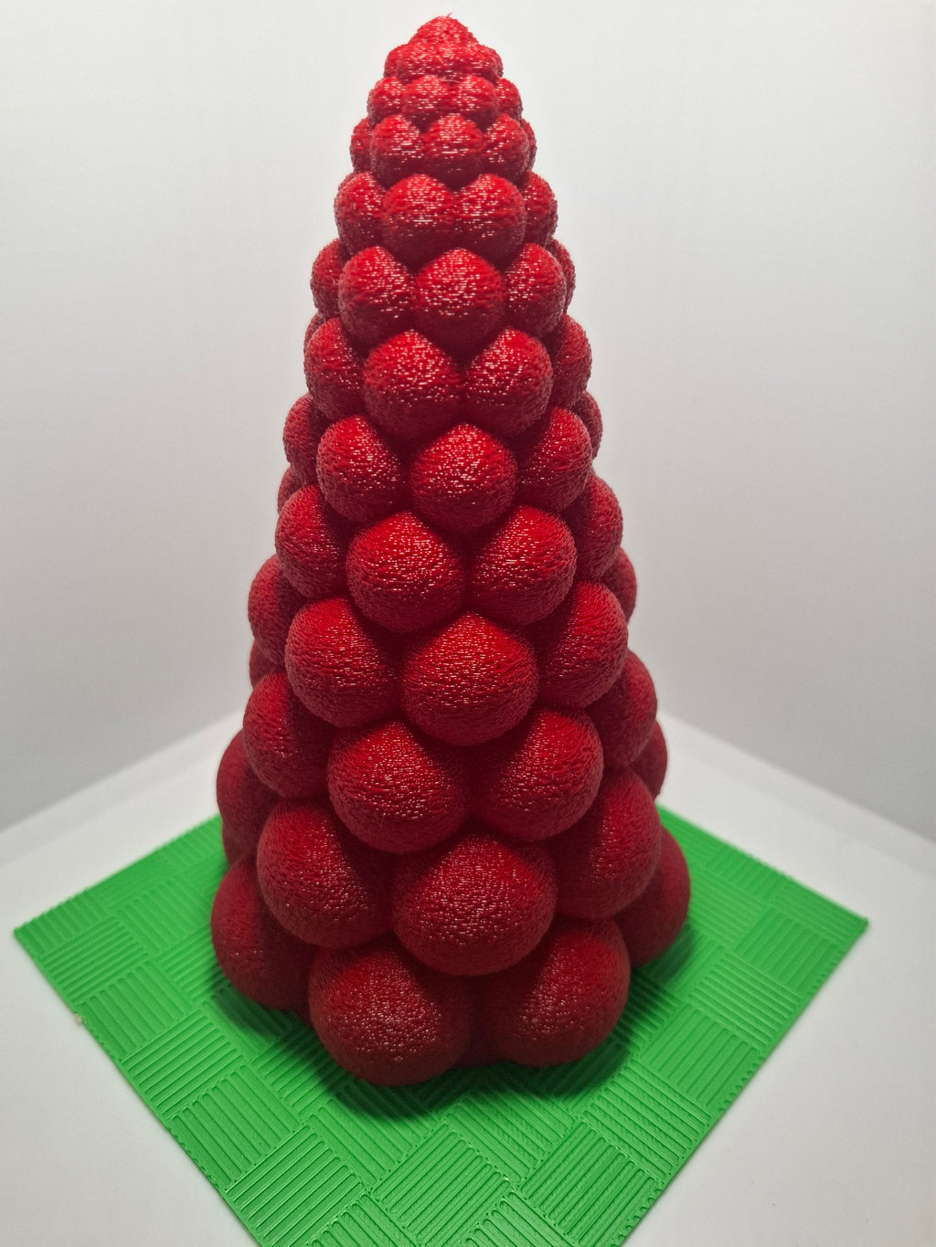 Árbol de Navidad Minimalista 3D "Bubble" - Ideal Escritorio y Oficina