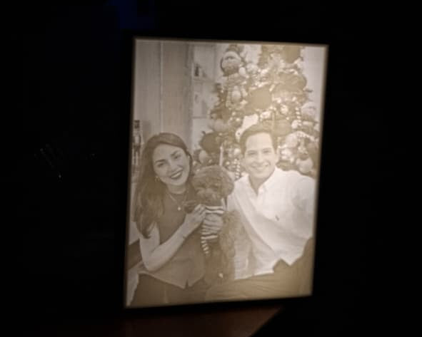 Litofania - Tipo cuadro